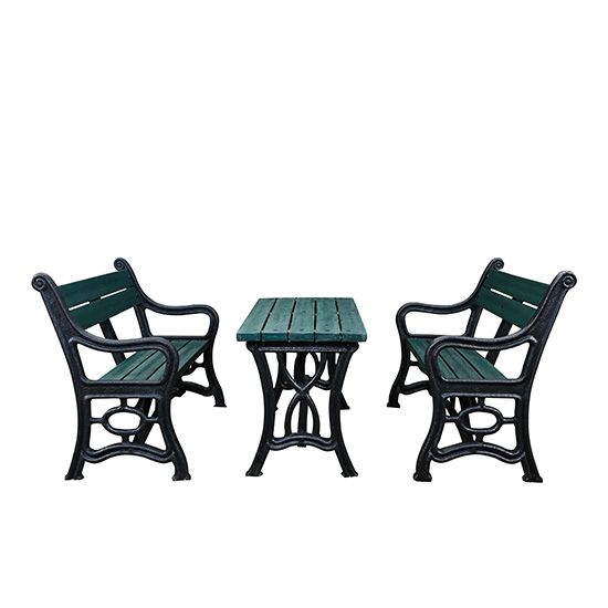 Garden Table with Benches