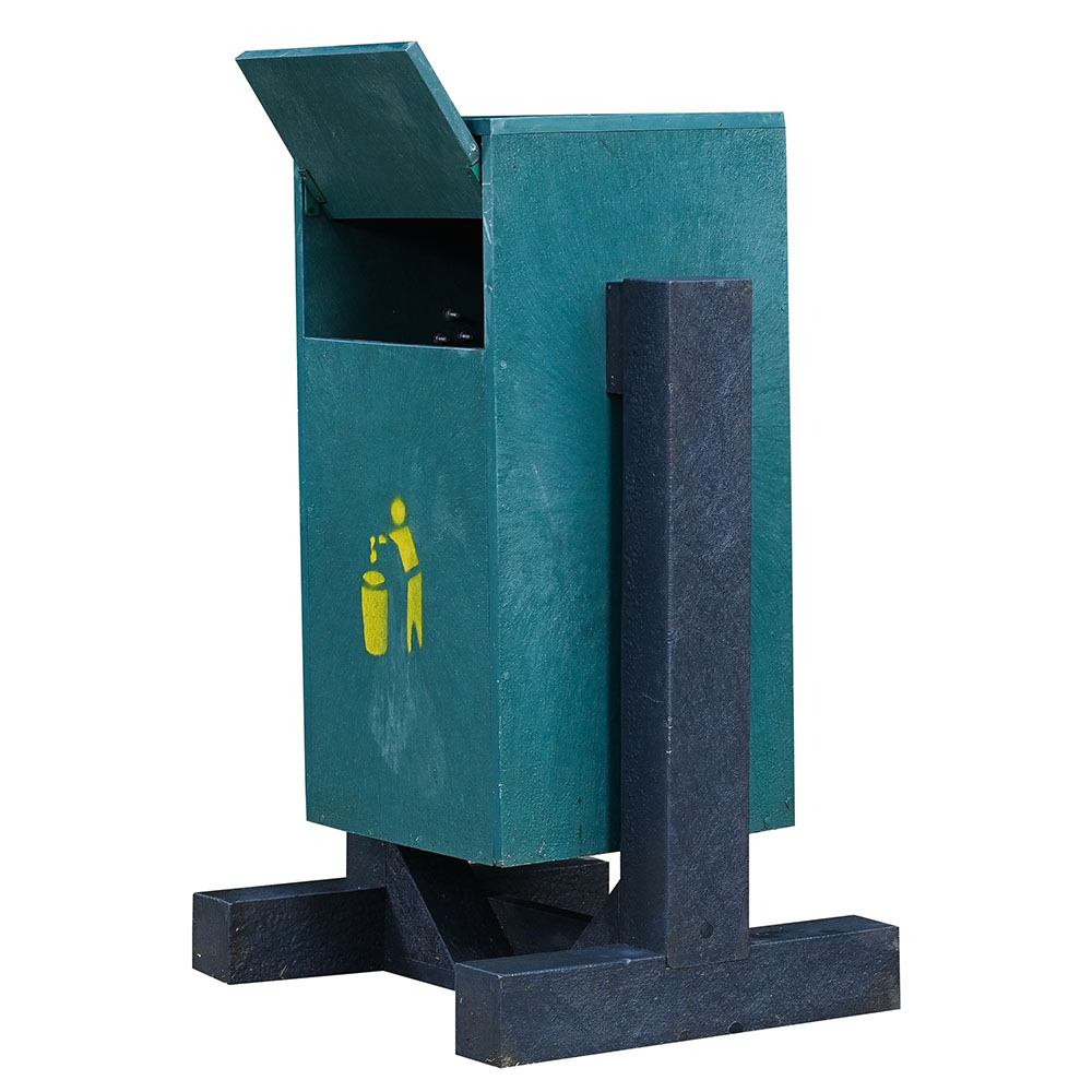 Dustbin With Plastic Base - 1.75ft x 3.5ft